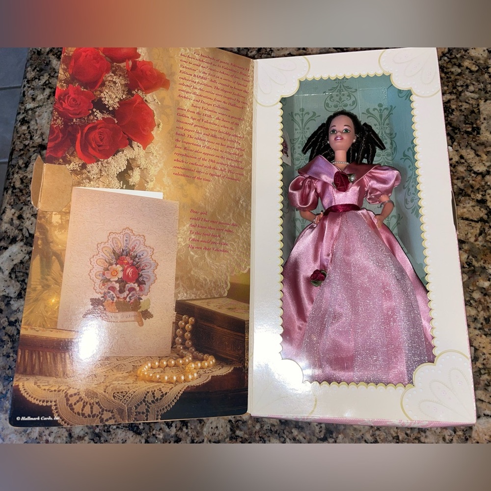 Barbie Hallmark Sweet Valentine Collectible Doll NIB